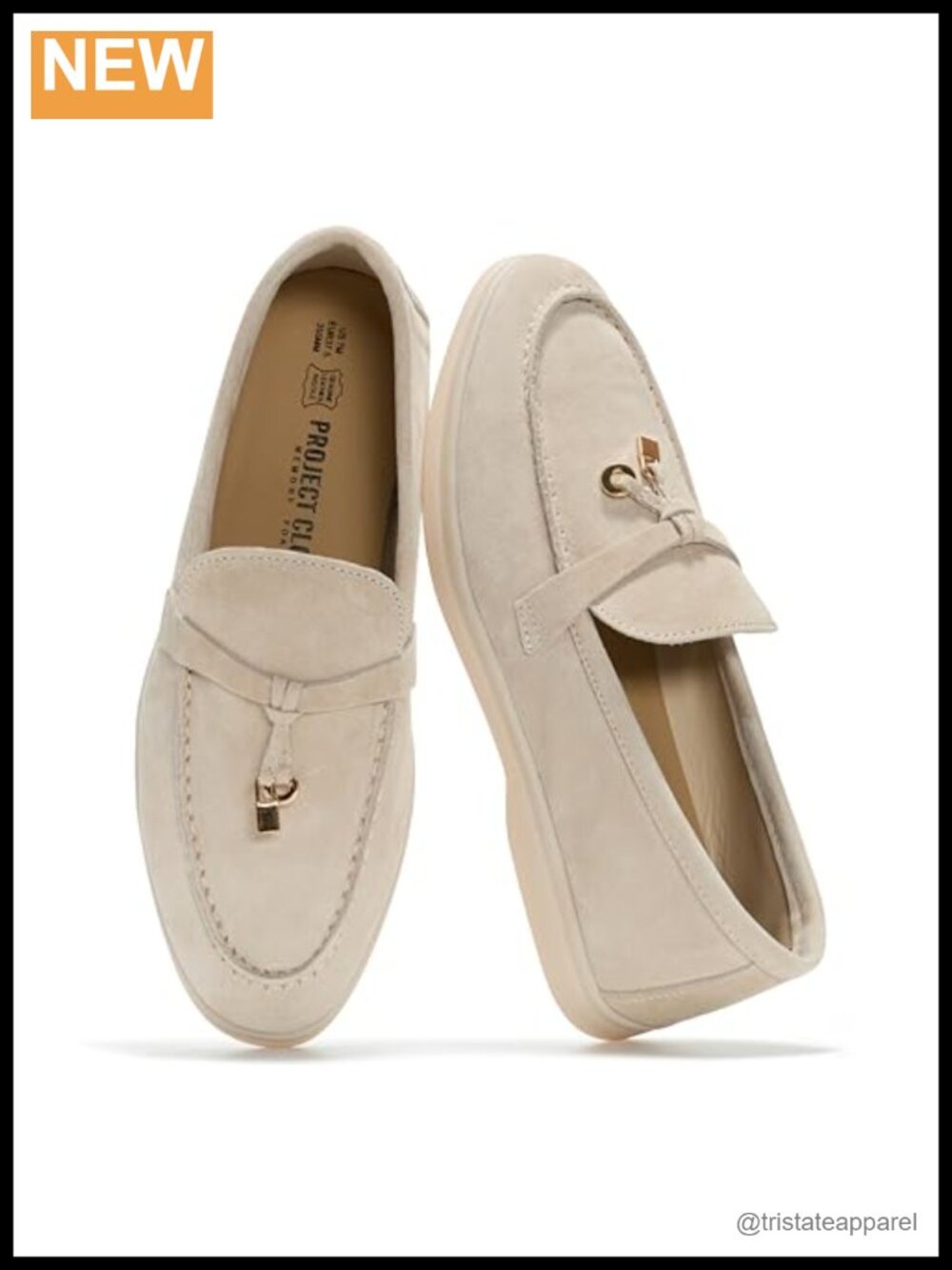 Genuine Leather Loafers Slip-On Mocc Women's Business Casual Shoes